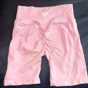 KEEP THAT PUMP pink biker shorts!!!